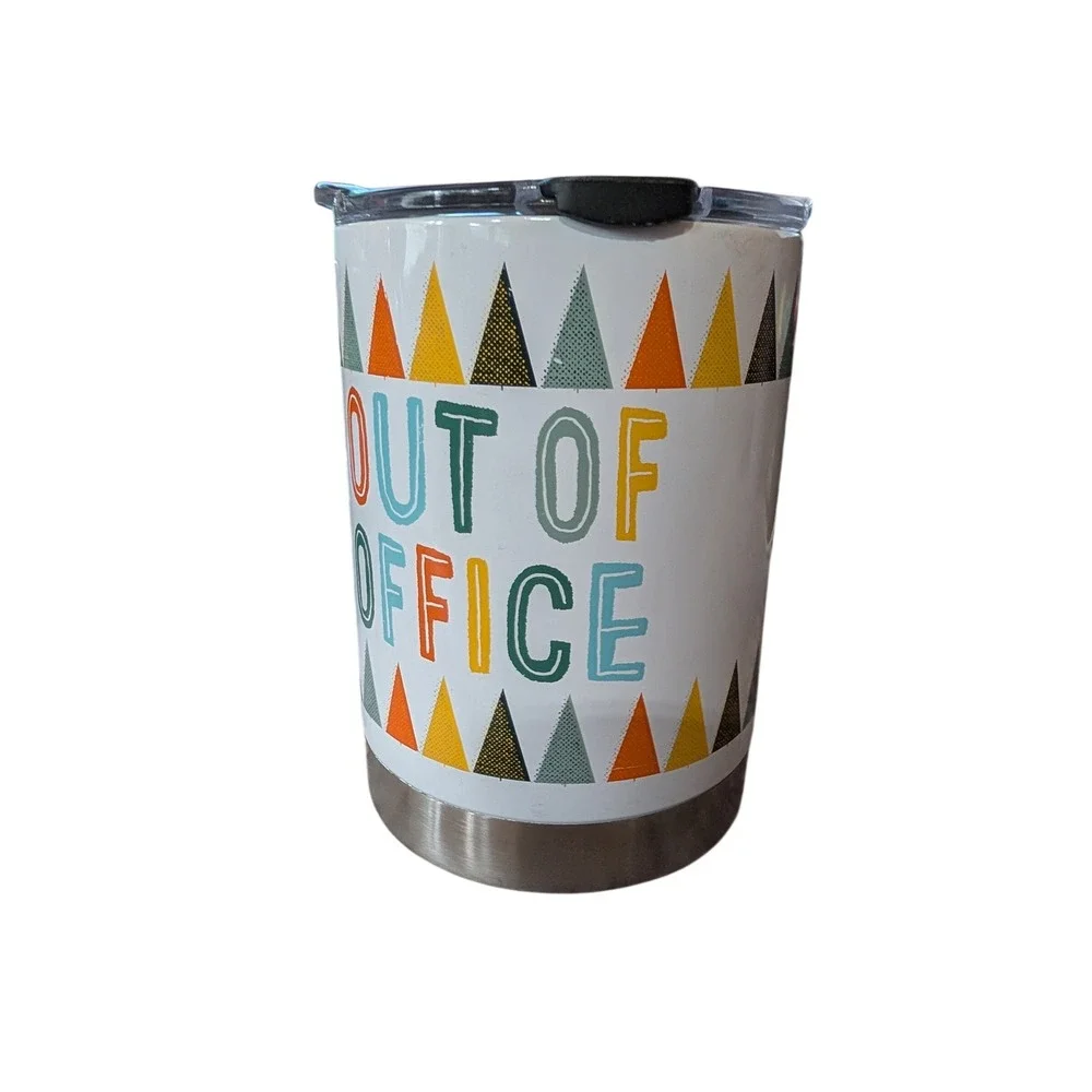 Tervis Out of Office Stainless Steel Insulated Tumbler 12oz Travel Mug with Lid
